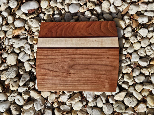 Premuim European Cherry and Rock Maple Cutting Board - 3 Sizes Available