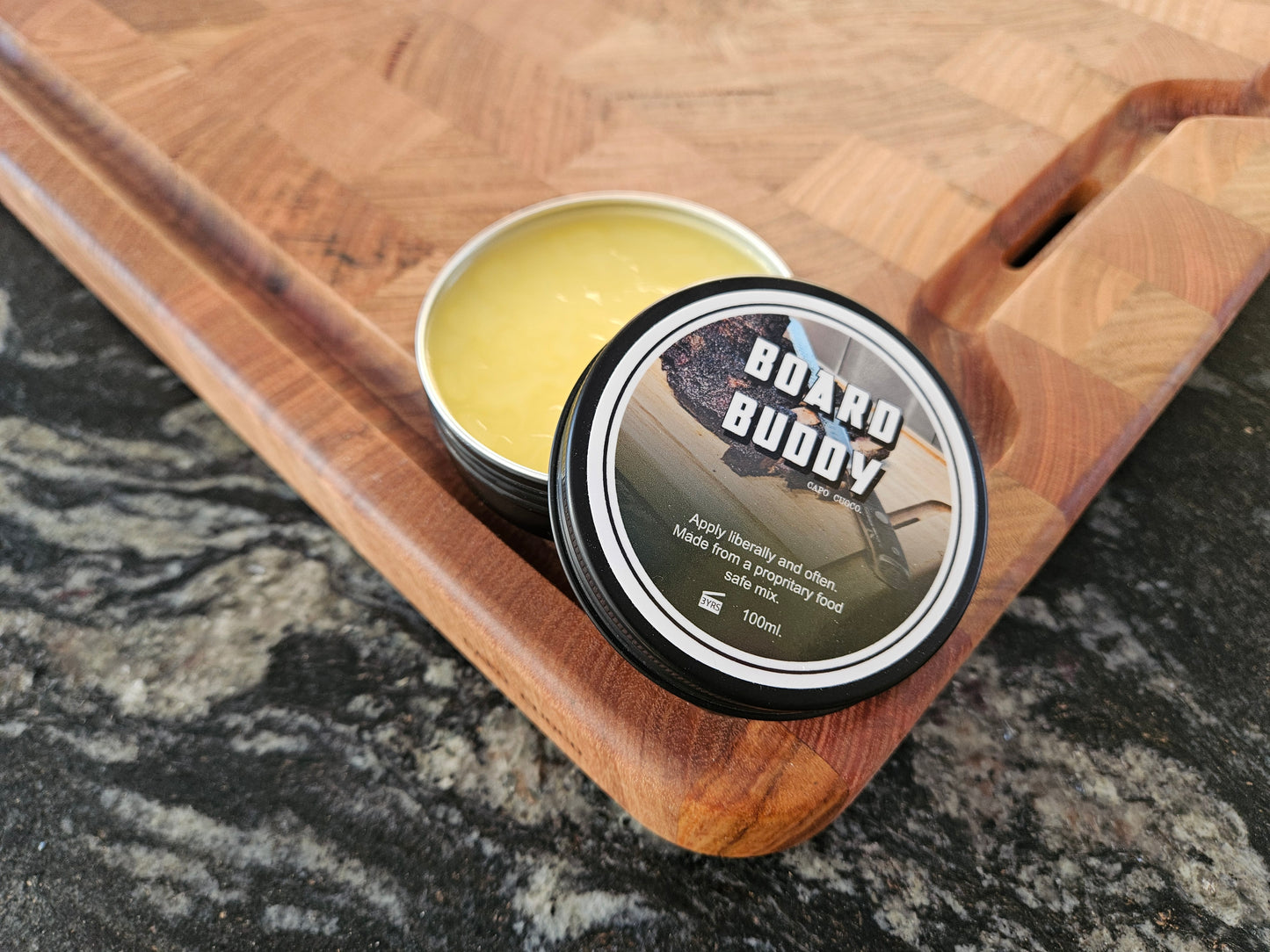 Board Buddy  -  Cutting Board Butter by Capo Cuoco (100ml)