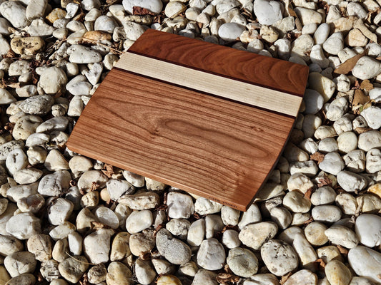 Premuim European Cherry and Rock Maple Cutting Board - 3 Sizes Available