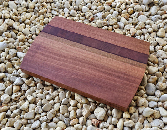 Chopping Board with End Grain Strip